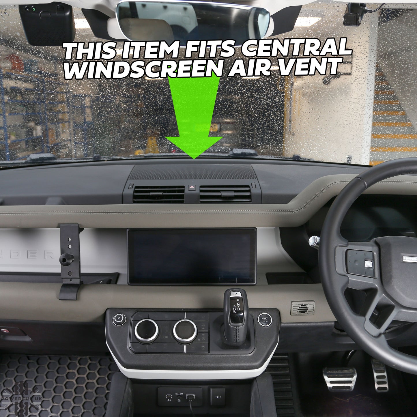 Front Windscreen Air Vent Grille for Land Rover Defender L663