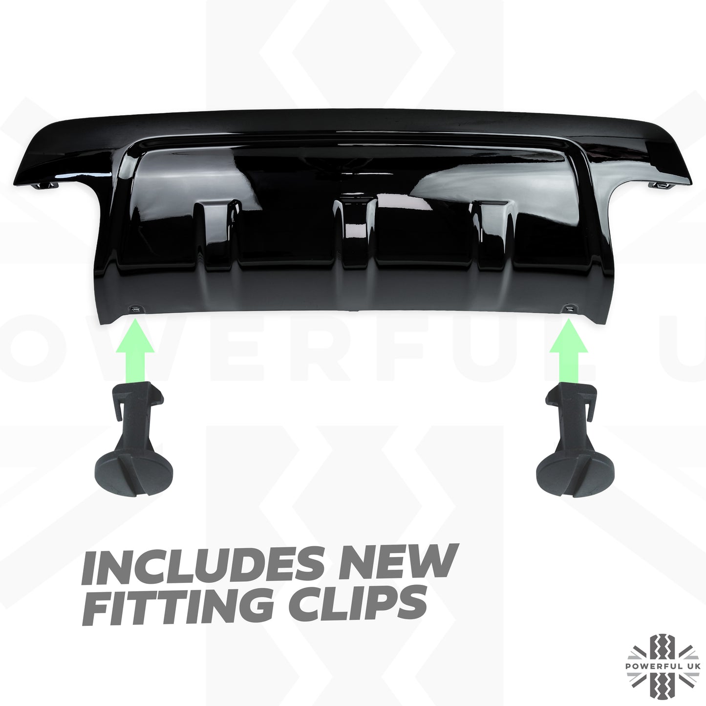 Rear Tow Eye Cover for Range Rover Sport 2018 - Gloss Black