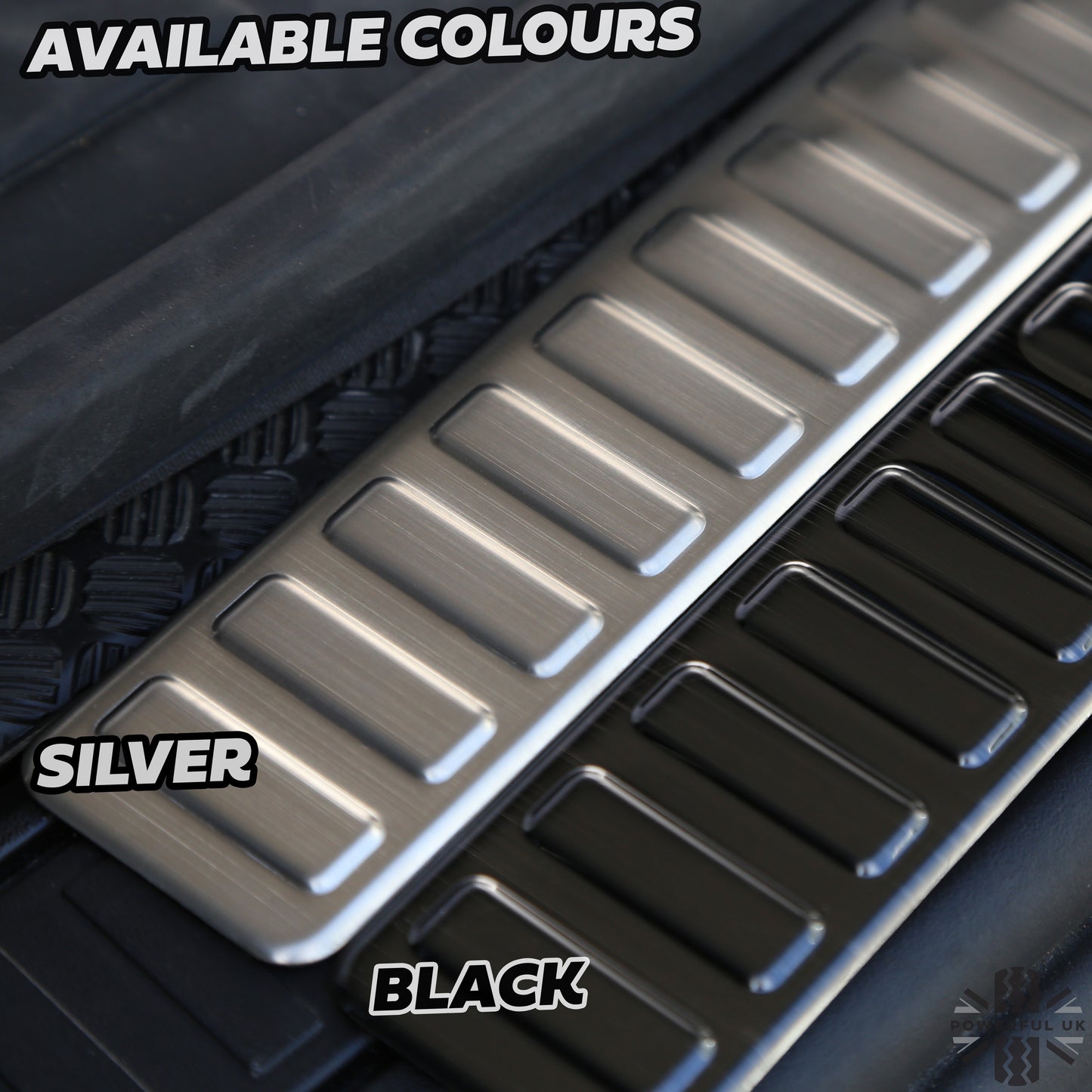 Rear Loadspace Finisher INSERT - Stainless - for Land Rover Defender L663