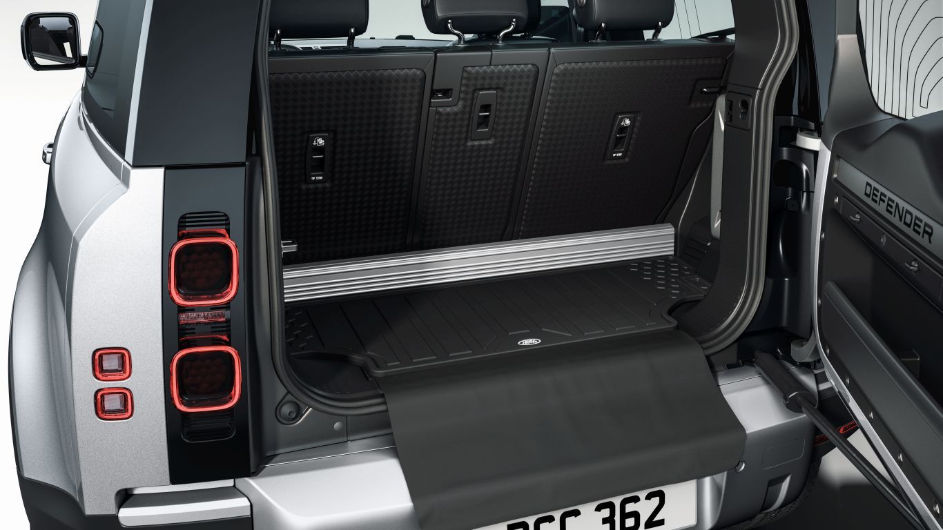 Rubber Boot Mat (Genuine) for Land Rover Defender L663 (90 models)