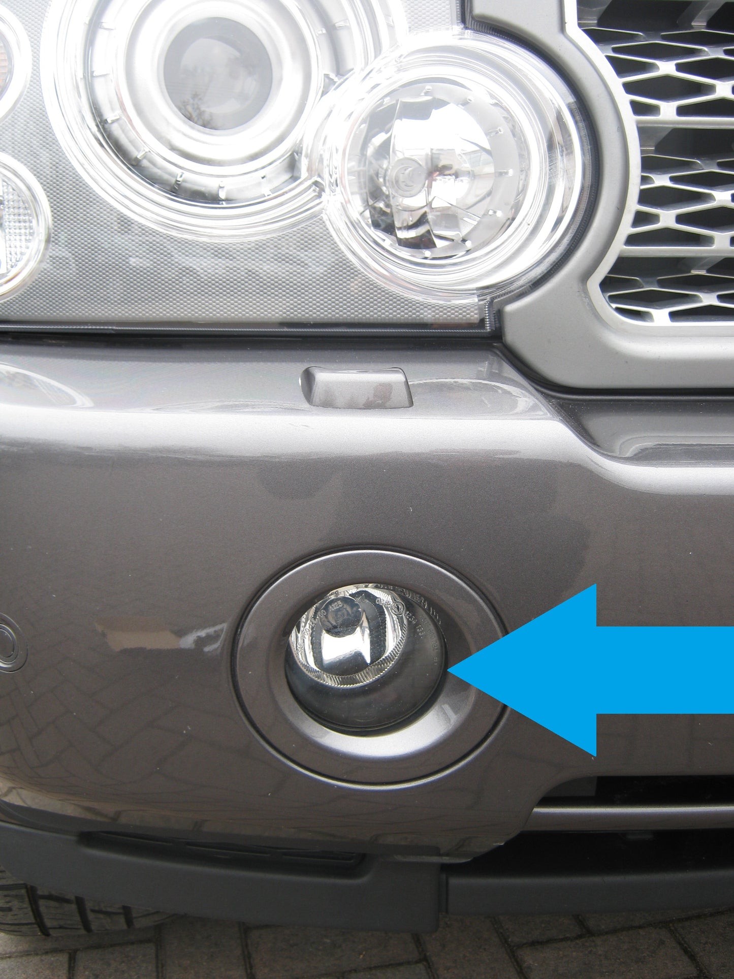 Front Bumper Fog Light for Range Rover L322 2006-09 - RH