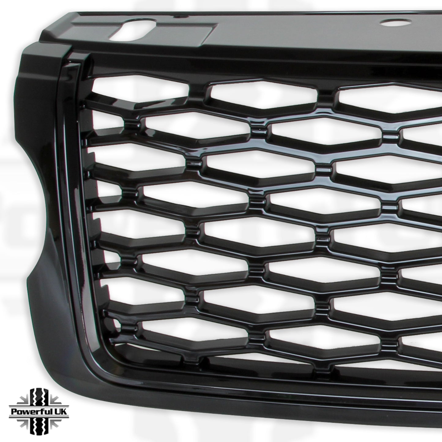 Front Grille - All Black - Aftermarket for Range Rover L405 SVO Style
