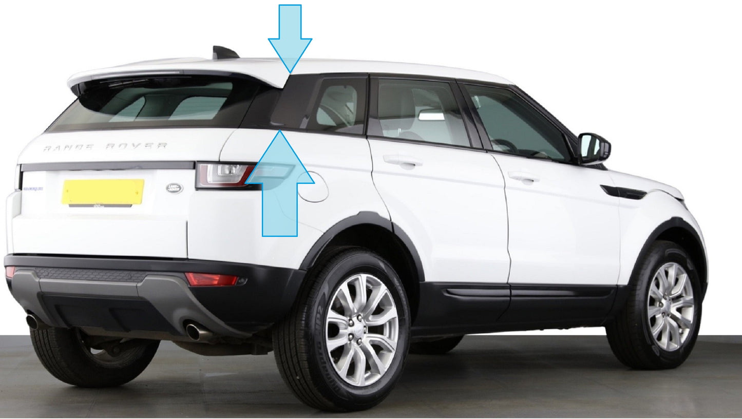 Genuine Black Right D Pillar Cover for Range Rover Evoque 5 Door