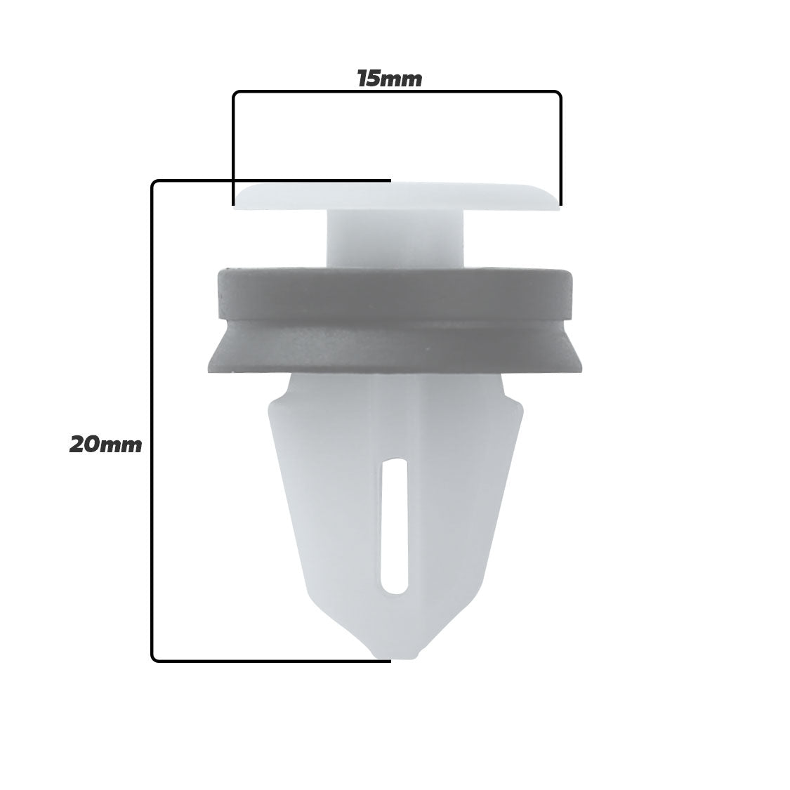Plastic Door Card Panel Trim Clips for Land Rover Freelander 2 (x5)