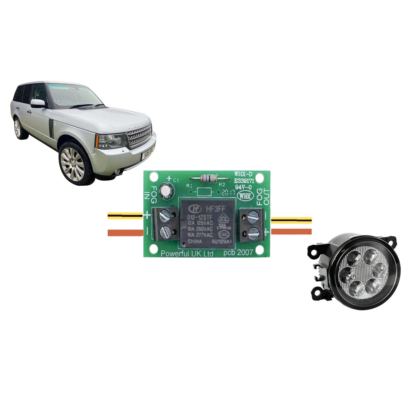 Blinking Front LED Fog Light Fix for Range Rover L322