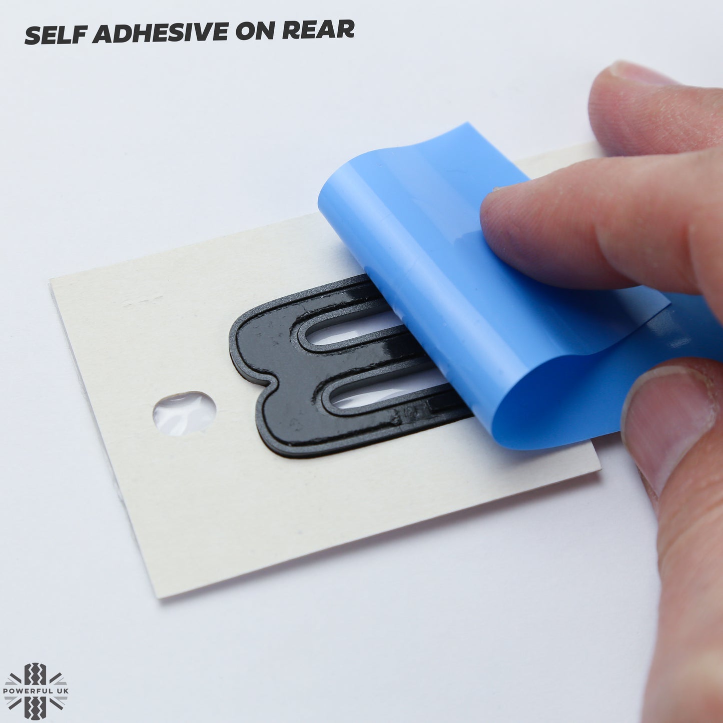 1x Genuine 'V8' Badge for Land Rover Defender L663 - Shadow Atlas