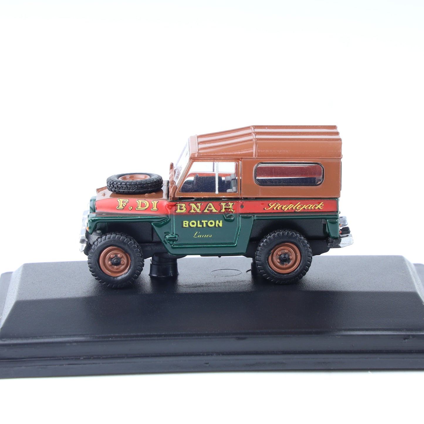 Fred Dibnah Lightweight Land Rover 1:76 Diecast Model by Oxford