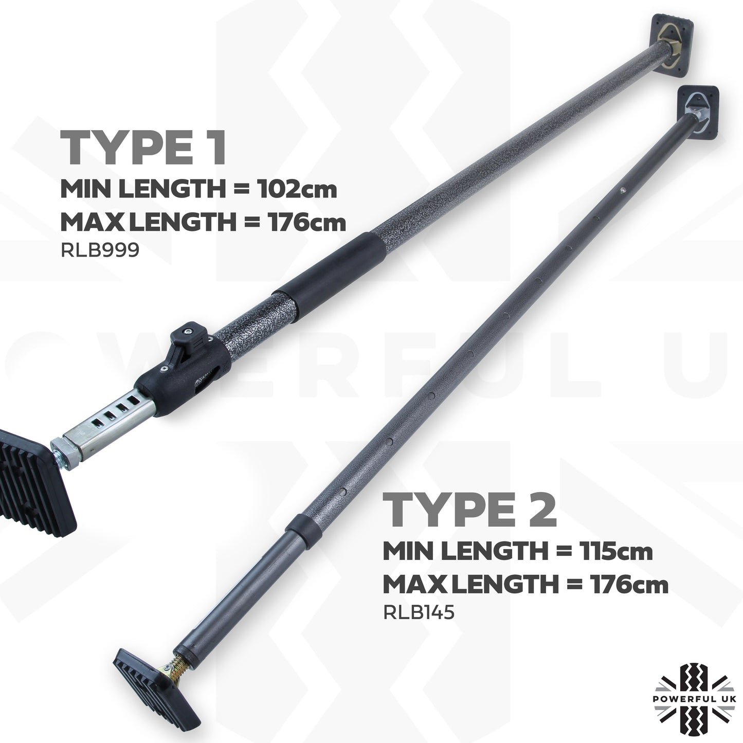 Extending Cargo Bar (Type 2) 115-176cm