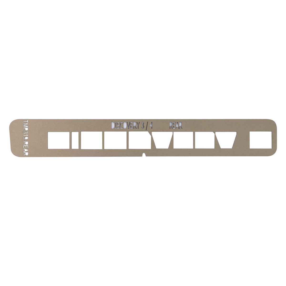 DISCOVERY 3/4 Rear Lettering Template for Land Rover Discovery 3/4