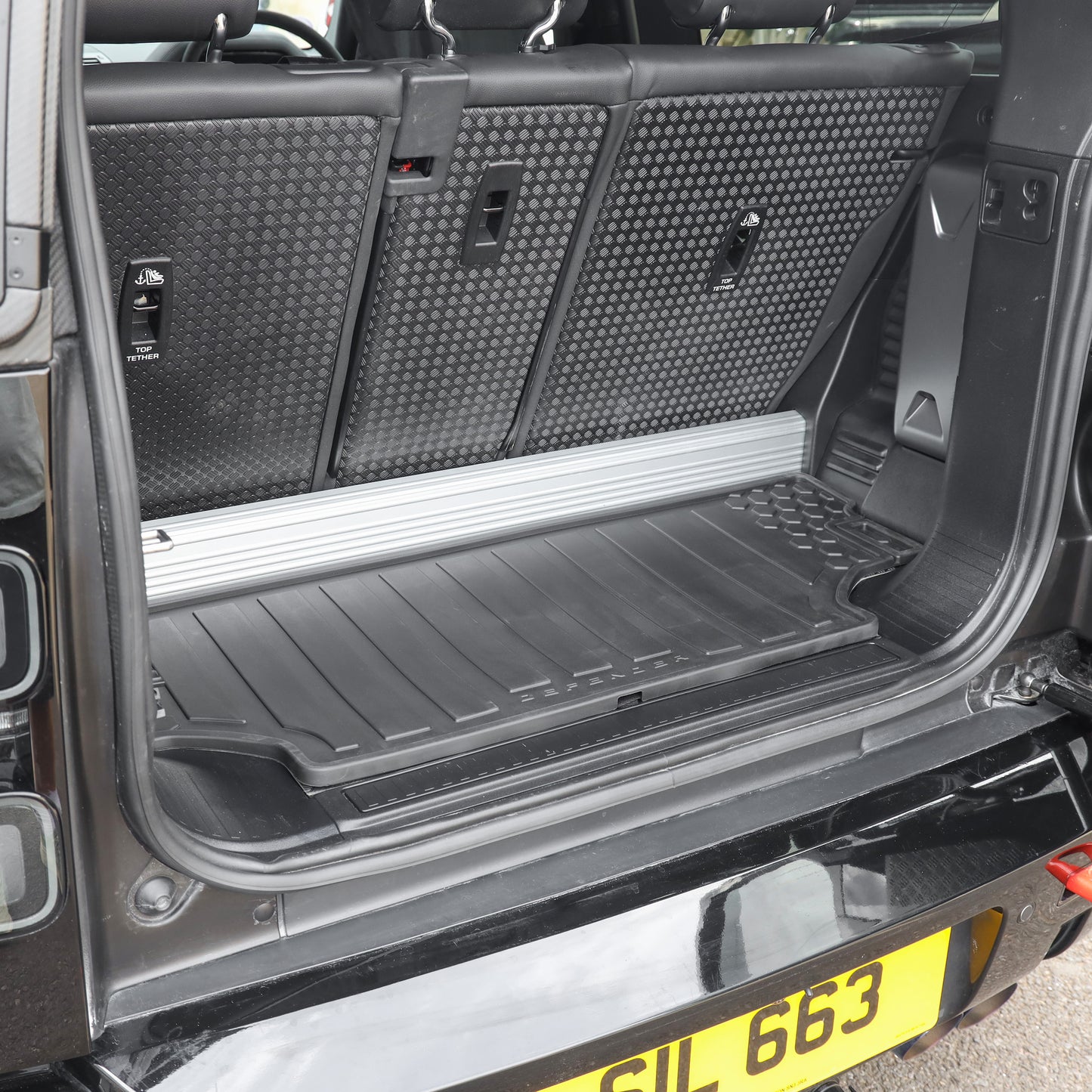 Rubber Boot Mat (Genuine) for Land Rover Defender L663 (90 models)