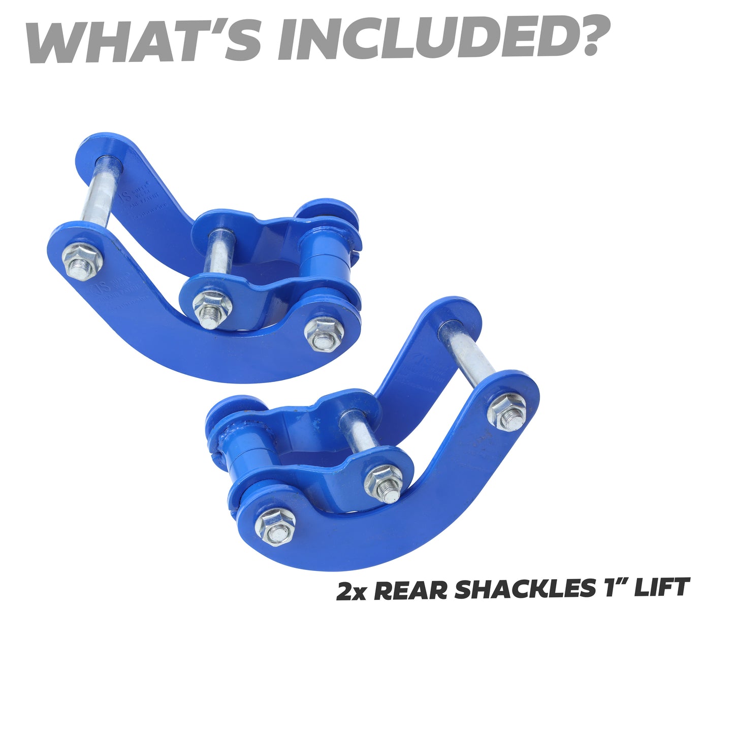 1" Rear Shackle Lift Kit fo Nissan Navara D40 2004-14