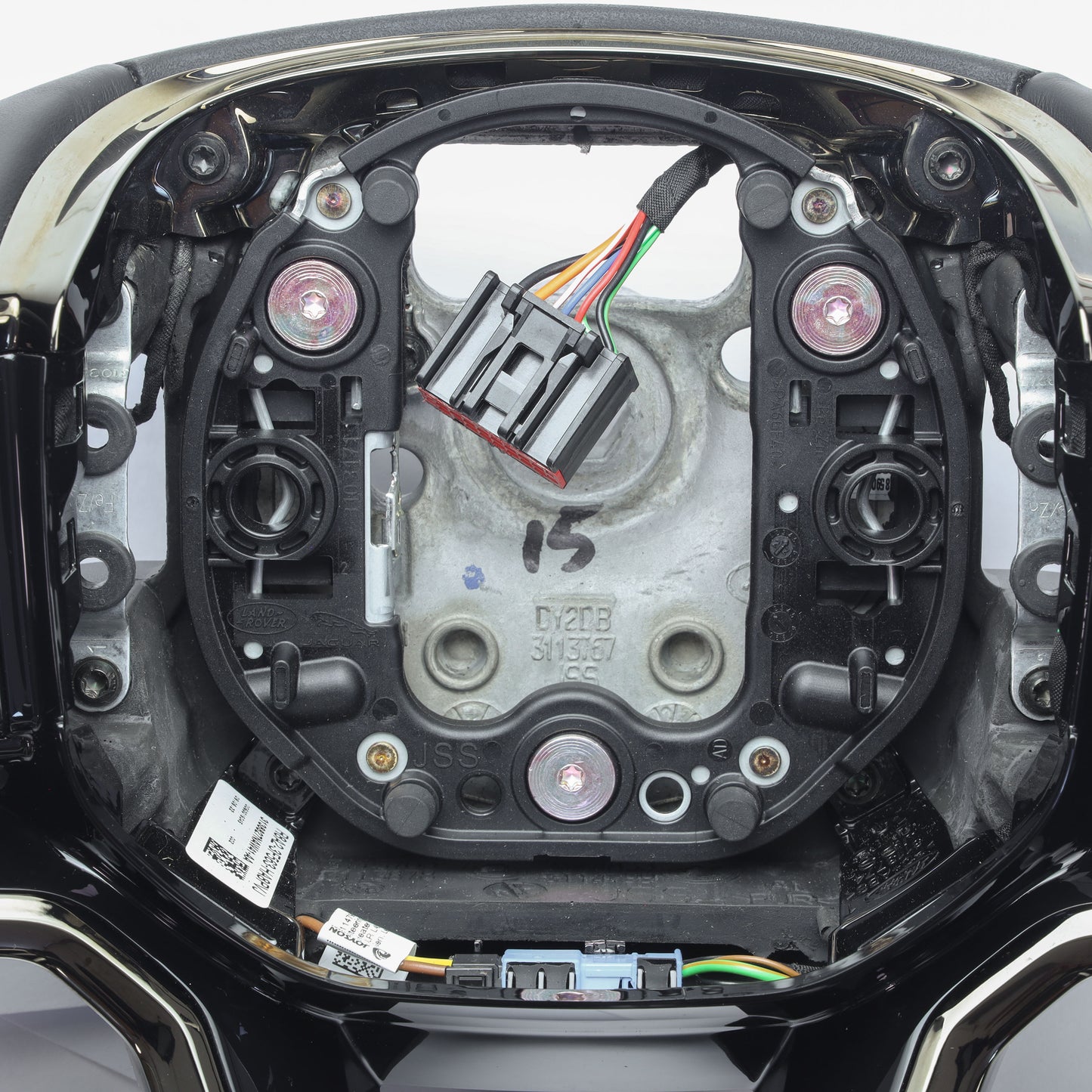 Steering Wheel - Heated - Ebony Leather + Moonlight Bezel for Range Rover Sport L461