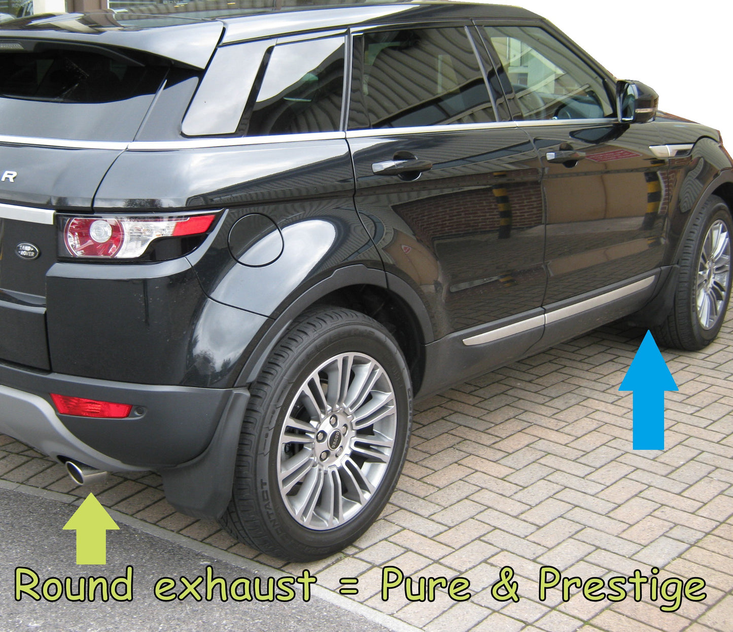 Front Mudflap Kit for Range Rover Evoque  L538 Pure/Prestige - Aftermarket