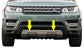 Front Tow Eye Cover for Range Rover Sport L494 - Silver