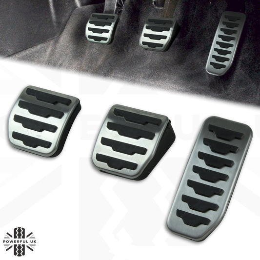 Sport Foot Pedal Covers for Land Rover Disovery Sport - 3pc Manual