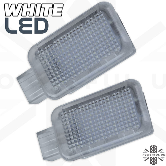 WHITE LED interior Footwell lamp upgrade for Range Rover L405 (2pc)