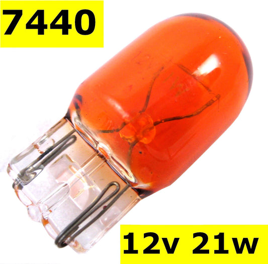 T20 Indicator Bulb AMBER (7440 Type)
