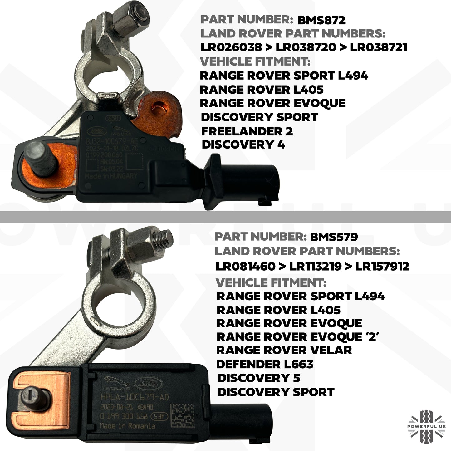 Battery Management System Module for Land Rover Freelander 2