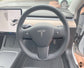 Steering Wheel Cover Trim in Gloss Black for Tesla Model 3 2017-20