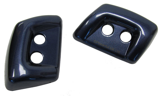 Headlight Washer Jet Covers in Cairns Blue for Range Rover L322 Vogue