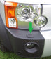 Headlight Washer Jet Covers for Land Rover Discovery 3 in Gloss Black