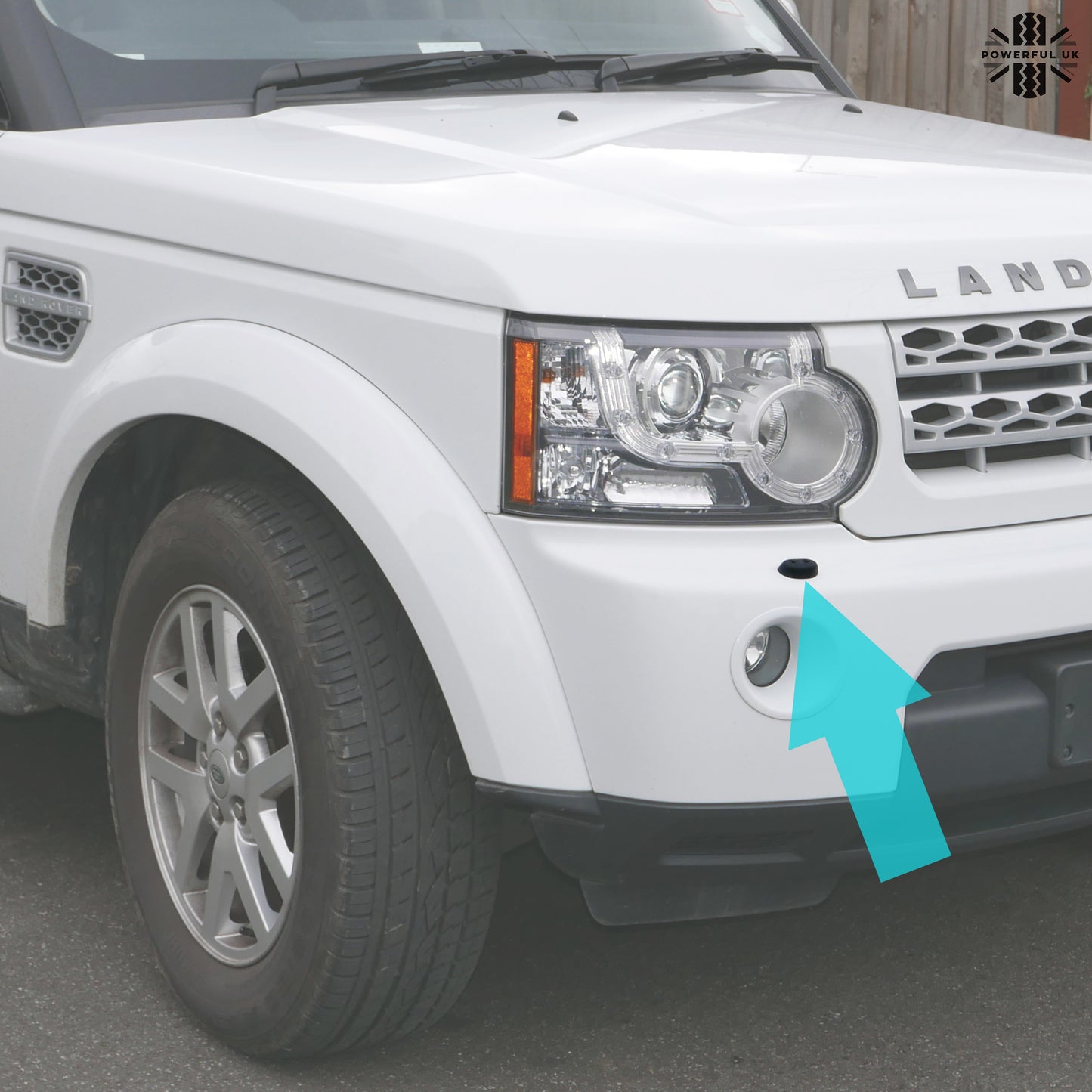 Genuine Front Bumper Washer Jet for Land Rover Discovery 4 2010-13 (Right)