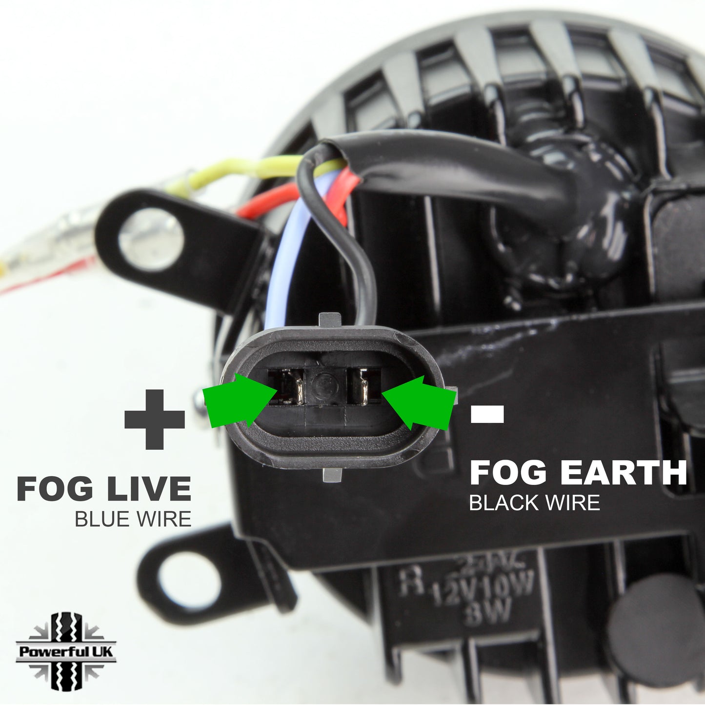 Front Bumper fog & DRL 2 in 1 LED lamps for Range Rover Sport 2010 ( Type 2 )