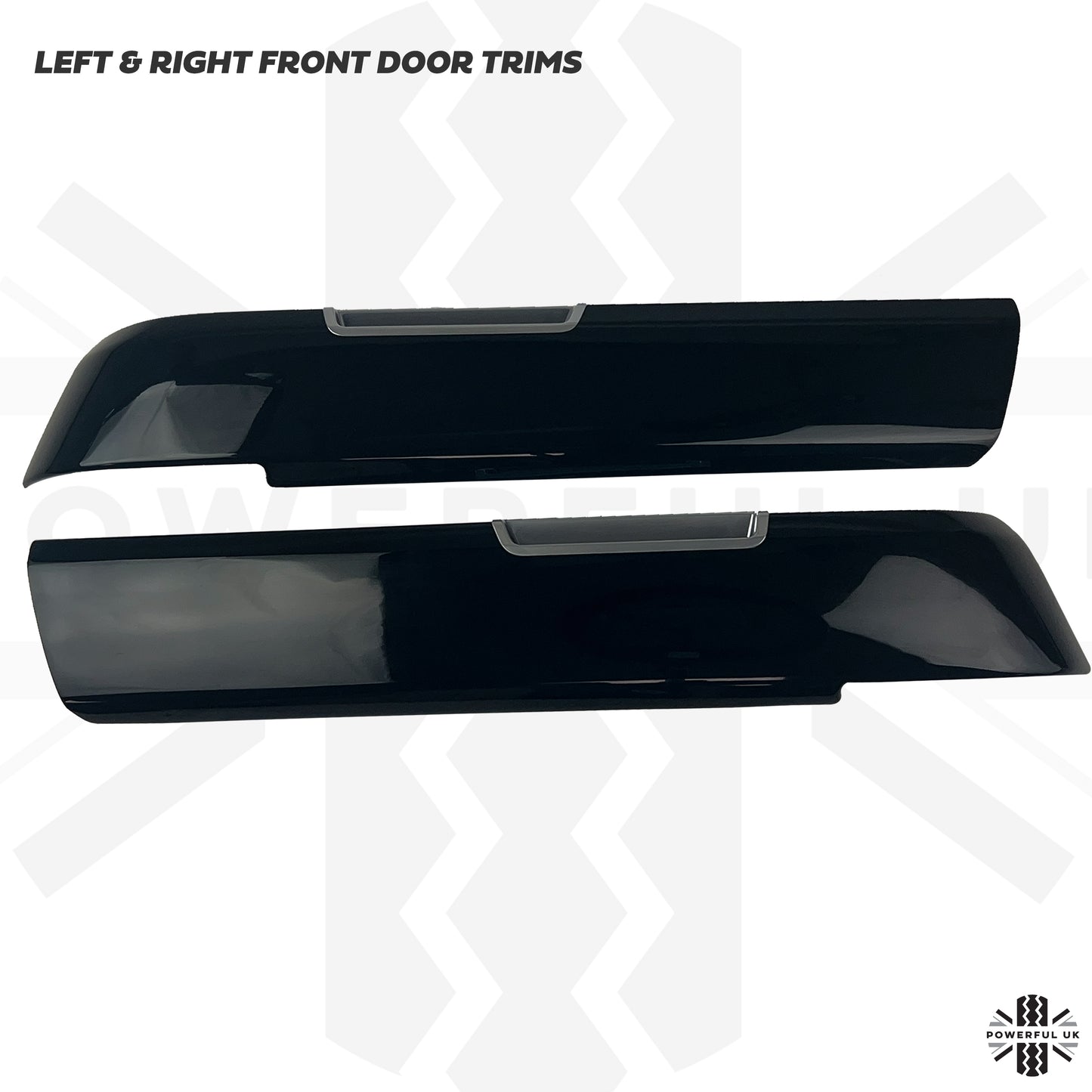 Interior Door Trim Panel Set - Gloss Black Wood for Range Rover L405