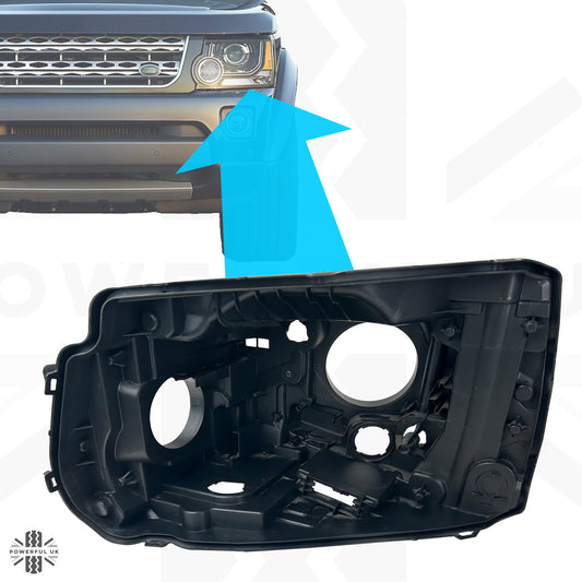 Replacement Headlight Rear Housing for Discovery 4 2014-2016 - LH