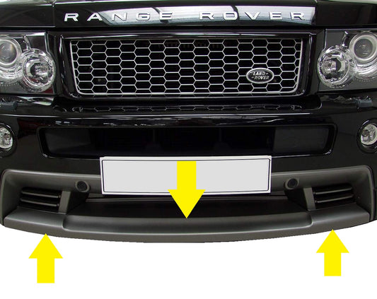 Front Bumper Tow Eye Cover for Range Rover Sport HST Front Bumper - Genuine