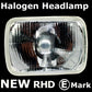 Halogen Headlight for Toyota Hilux Mk3 - PAIR - RHD