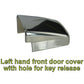 Door Handle Covers for Land Rover Discovery 3 fitted with 1 pc Handles  - Chrome