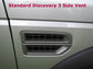 Side Vent Assembly D4 Style - Zambezi Silver - for Land Rover Discovery 3