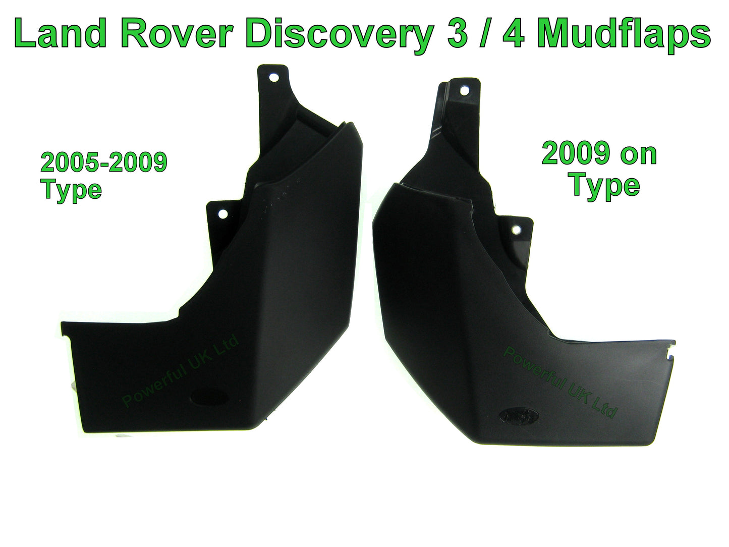 Mudflap kit - Rear - for Land Rover Discovery 4