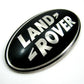 Genuine Front Grille Badge - Black & Silver - for Range Rover Sport L320 Supercharged