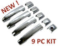 Door Handle Covers (9pc set) for Range Rover L322 -  Chrome