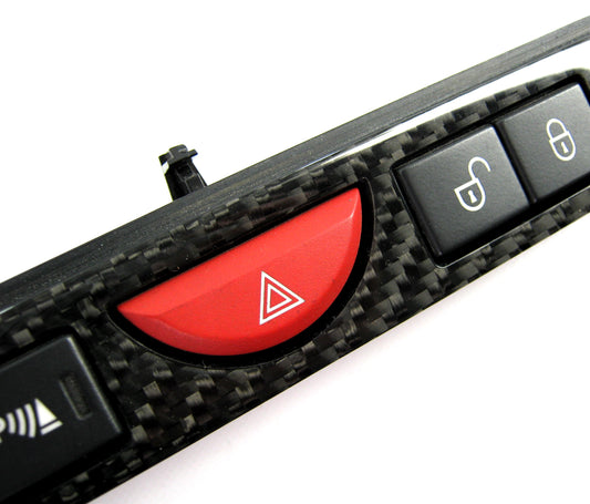 Hazard Switch Panel (3+3 Type) - Black Carbon for Range Rover Sport