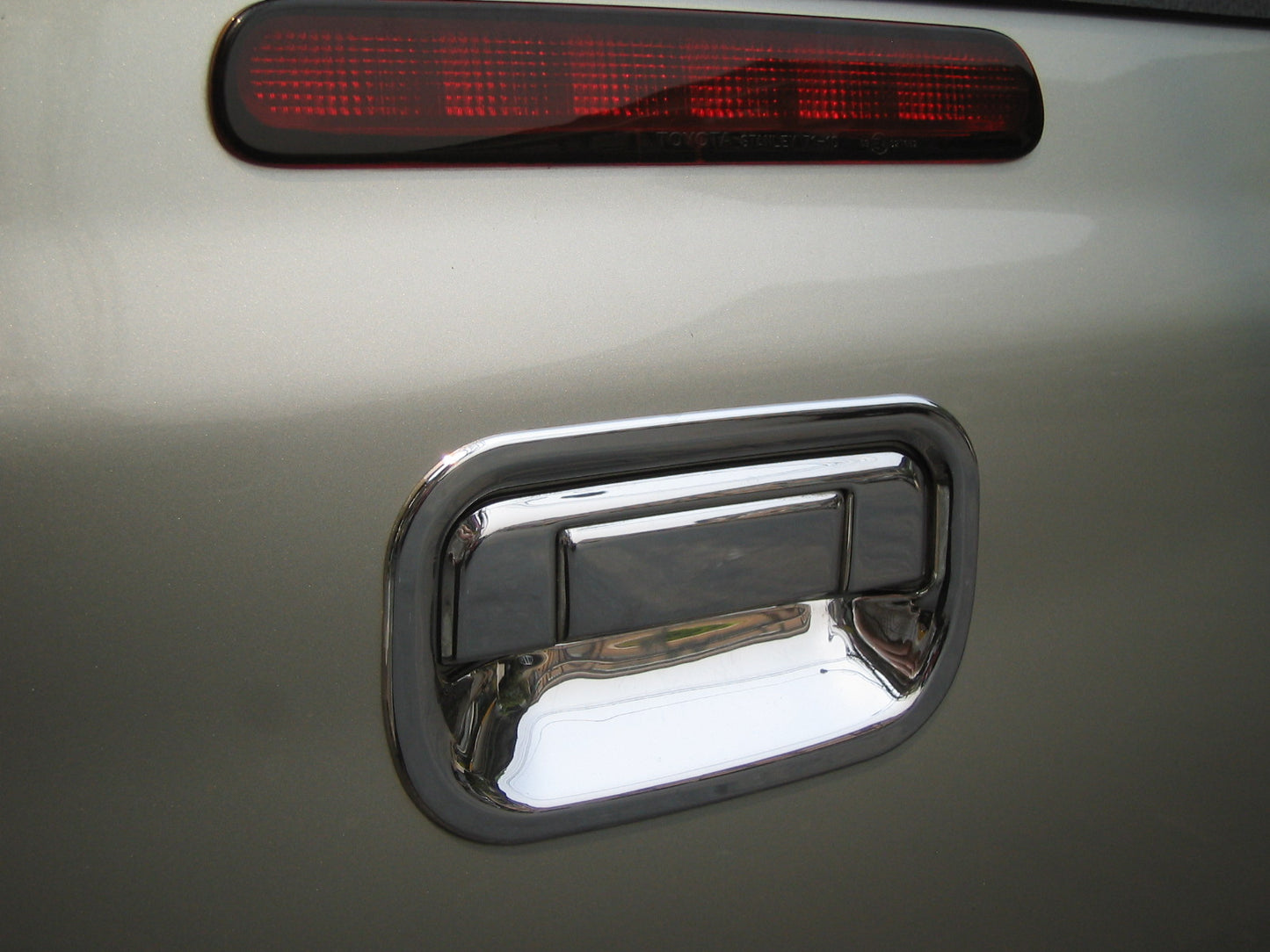 Chrome Tailgate Handle Surround - Smaller Type - Toyota Hilux Mk6/7