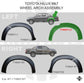 ABS Plastic Wheel Arch - LH Rear Tub - for Toyota Hilux Mk7