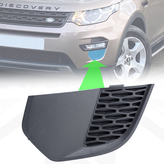 Fog Mesh Lower Section for Land Rover Discovery Sport 2015-19 - Left