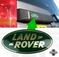 Genuine Rear Door Handle Badge - Green & Gold - for Land Rover Discovery 3 & 4