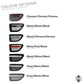 Side Vents - Grey/Silver/Black for Range Rover Sport 2005