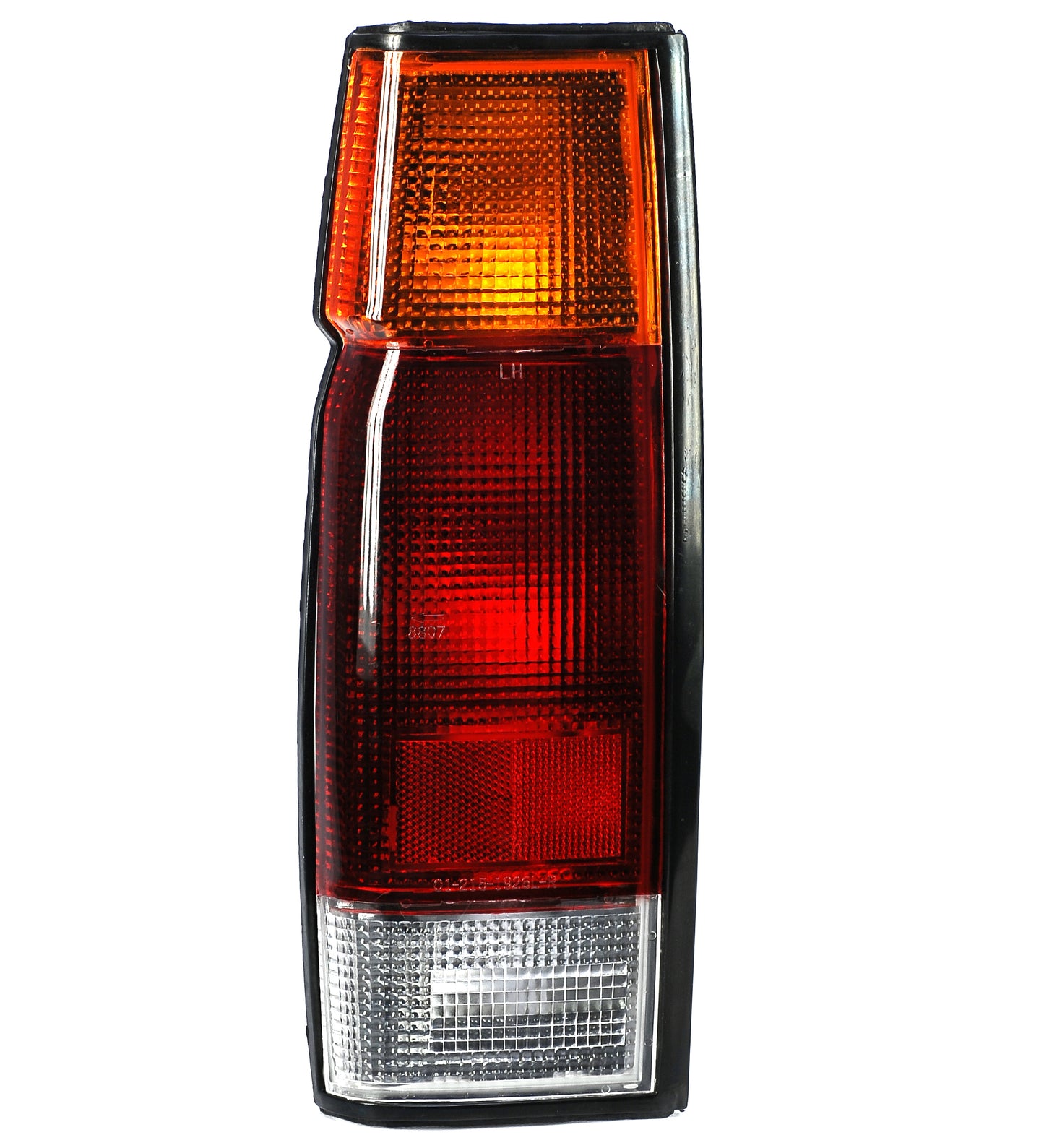 Rear Light  - ORANGE/RED/CLEAR (36cm Tall) - LH - for Nissan Navara D21