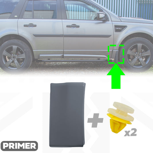 HST/Dynamic Lower Door Moulding in Primer - Front Right Small Section - for Land Rover Freelander 2