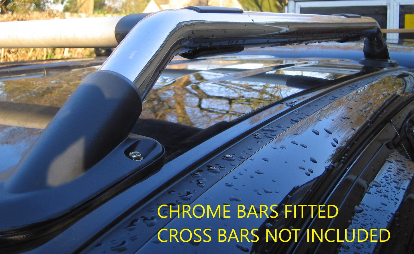 Chrome Roof Bar Kit Toyota Hilux Mk6 / Mk7