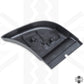 Rear Bumper Plastic End Cap - Aftermarket - Left Hand - for Toyota Hilux Mk6 / Mk7 & Vigo