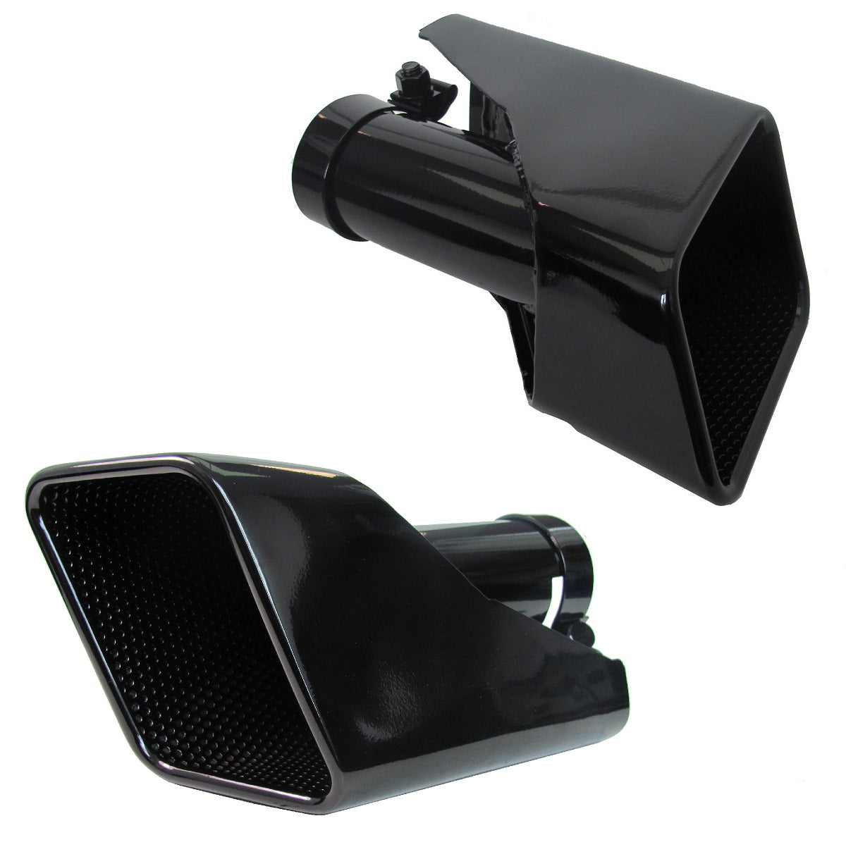 HST Style Exhaust Tips for Range Rover Sport - Petrol - Black