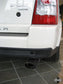 Twin Exhaust Tailpipes for Range Rover Sport L320 - Diesel Models - Black