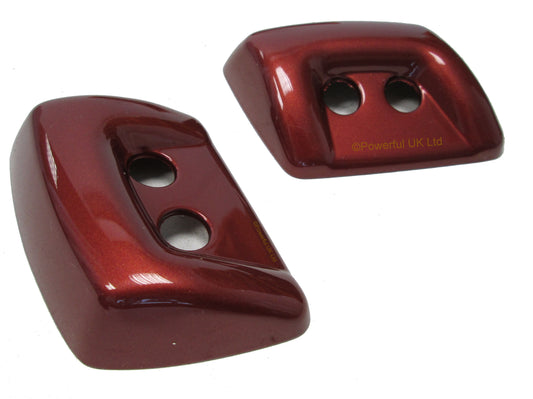 Headlight Washer Jet Covers in Rimini Red for Range Rover L322 Vogue