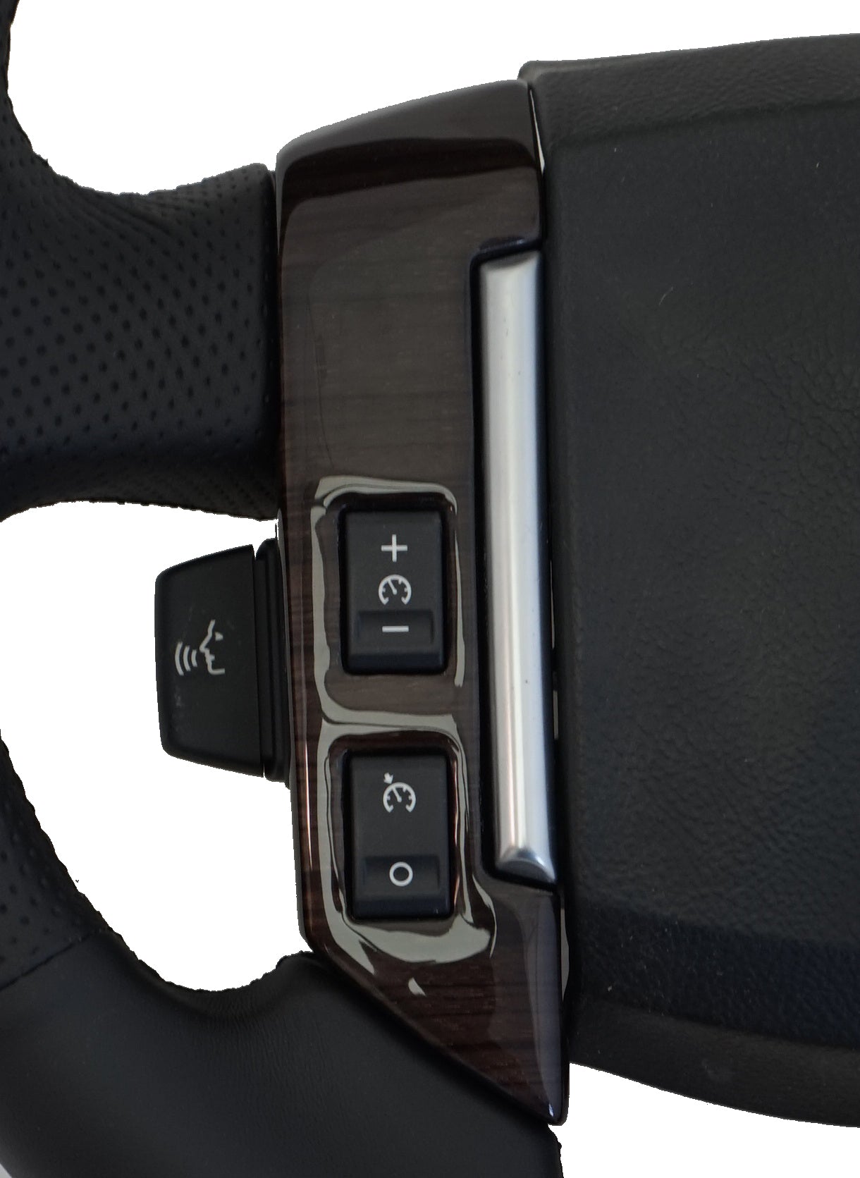 Steering Wheel Switch LH (2 Switch) - Zebrano for Range Rover Sport